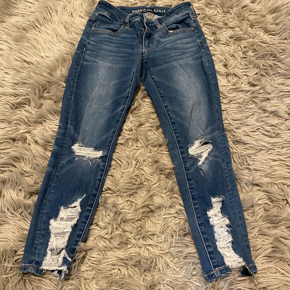 COPY - American Eagle Crop Jegging Sz 4